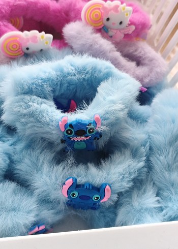 Renkli Bağlamalı Lastikli Çocuk Saç Tokaları(adet 20 tl) - Görsel 2