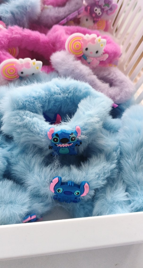 Renkli Bağlamalı Lastikli Çocuk Saç Tokaları(adet 20 tl) - Görsel 2