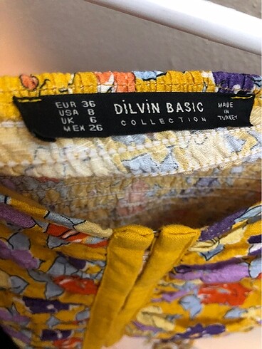 36 Beden Dilvin crop bluz