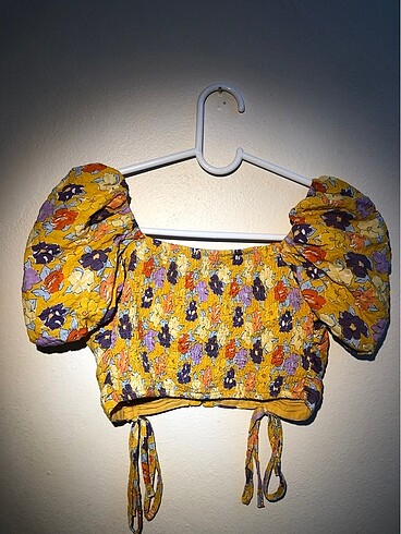 36 Beden çeşitli Renk Dilvin crop bluz