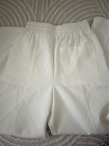 s Beden beyaz Renk Pantolon