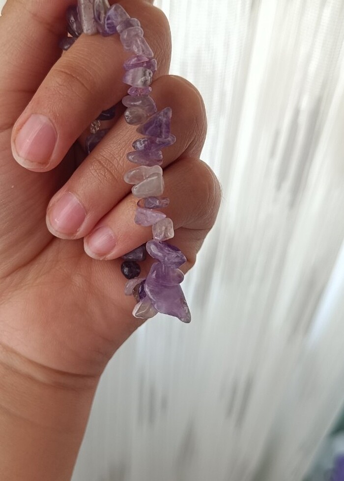 Ametist bileklik - Görsel 2