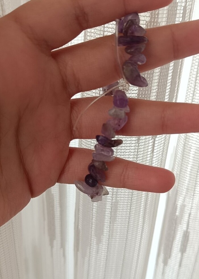 Ametist bileklik - Görsel 3