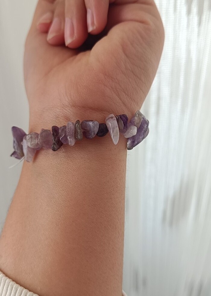 Ametist bileklik - Görsel 4