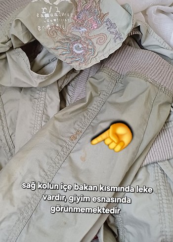 #Nakışlı #crop #Denim #Ceket - Görsel 11