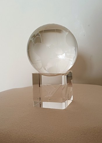 cam küre Dünya Figürin - Görsel 7