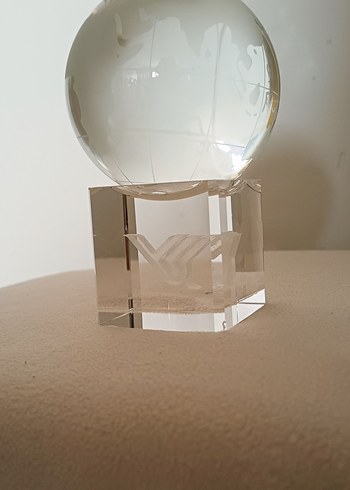 cam küre Dünya Figürin - Görsel 8