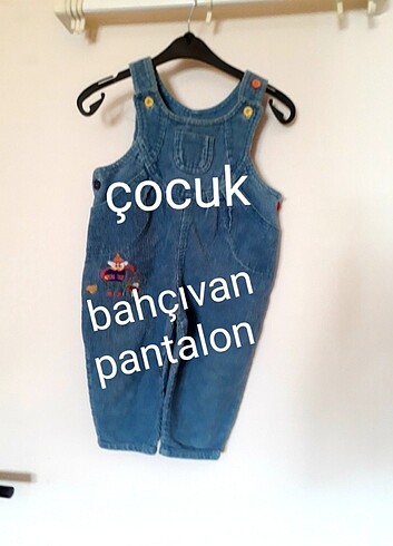 #çocuk #bahçıvan #pantalon tulum 