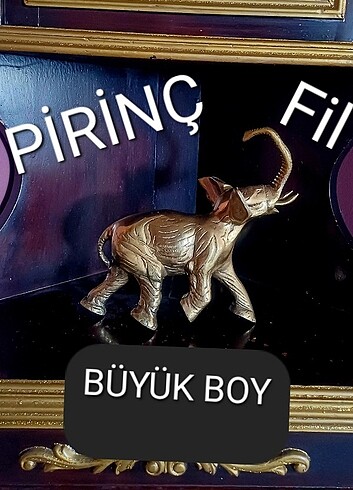 #pirinç #fil #heykel #dekoratif