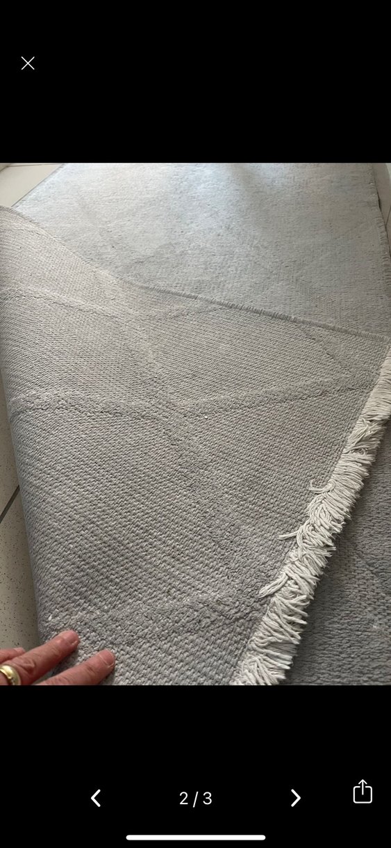 Gri Modern Desenli kilim - Görsel 2