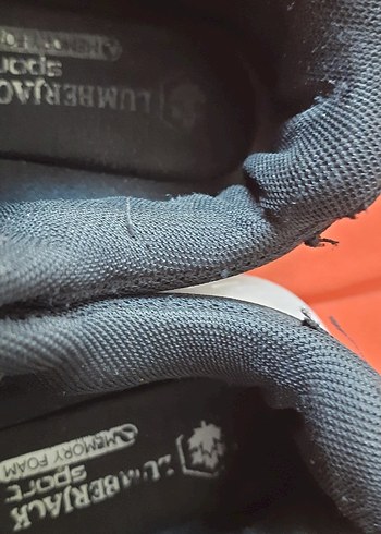 39 Beden Lumberjack Siyah Spor Ayakkabı