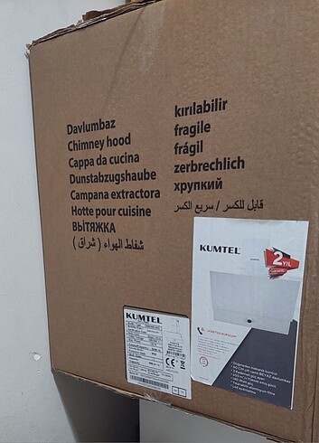 Kumtel marka davlumbaz 