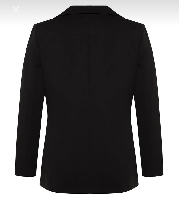 Trendyolmilla Antrasit Dügme Detayli Blazer Ceket - Görsel 2