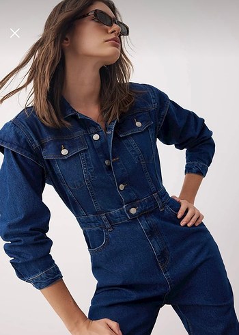 Trendyolmilla Limited Edition Indigo Dikis Detayli Denim
Tulum - Görsel 2