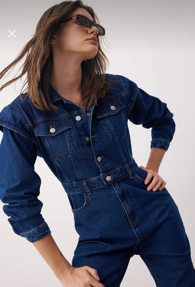 Trendyolmilla Limited Edition Indigo Dikis Detayli Denim
Tulum - Görsel 2