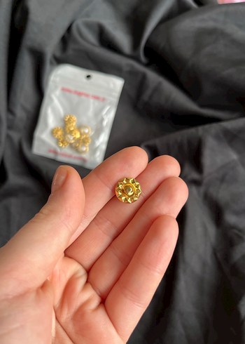 Zirkon taşlı düğme - Görsel 5