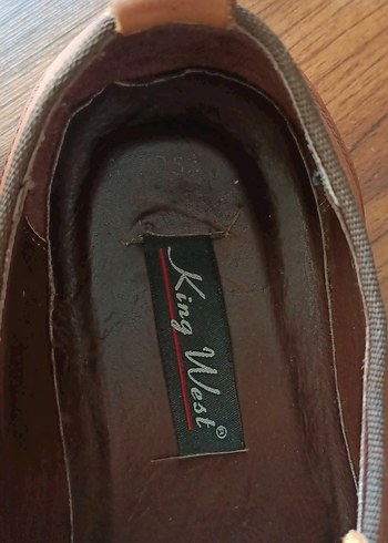 Klasik Erkek Kahverengi Parlak Ayakkabı Bağcıkları - Görsel 10