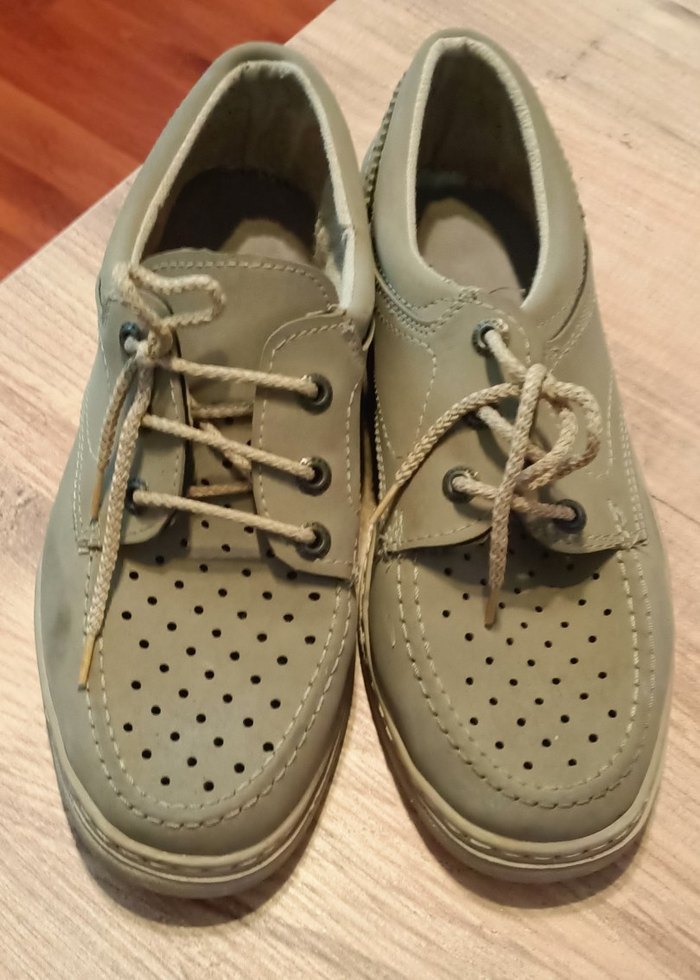 Bej Gri Erkek Günlük Ayakkabı - Görsel 3