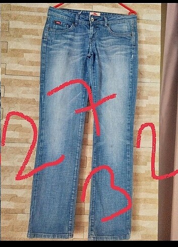 2 adet bayan Jean pantolon 