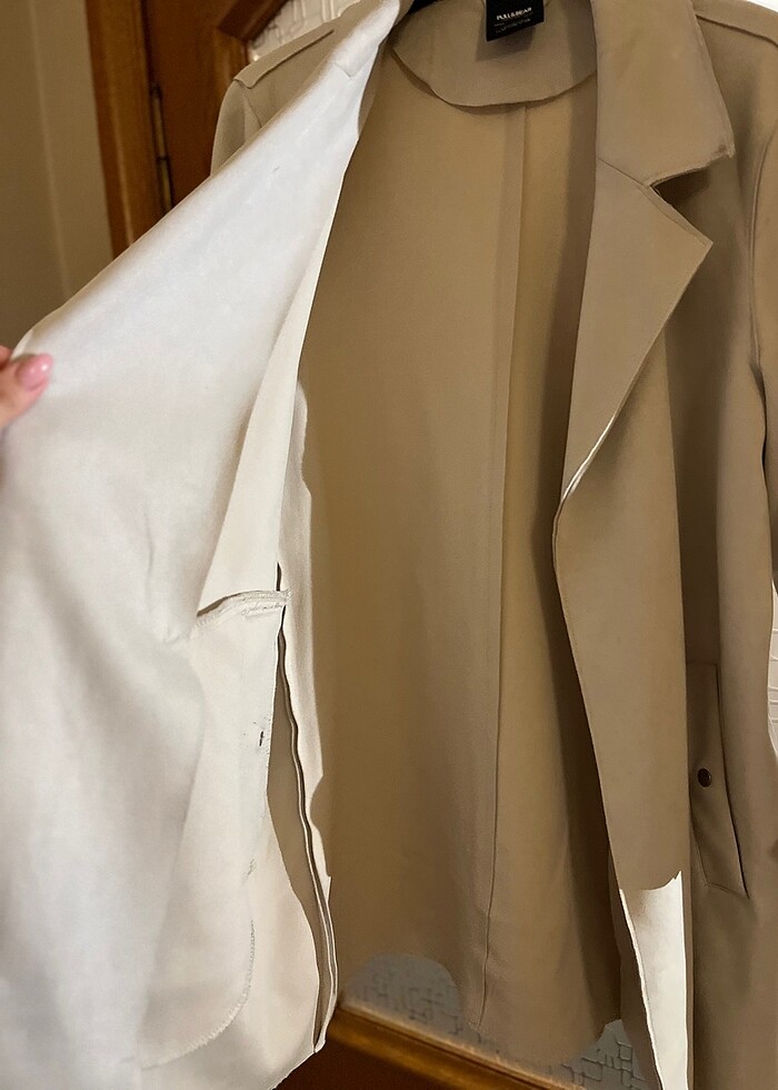 M beden mevsimlik uzun ceket - Görsel 5