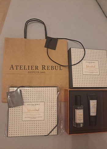 Atelier Rebul Istanbul Kadın kolonya el kremi Seti