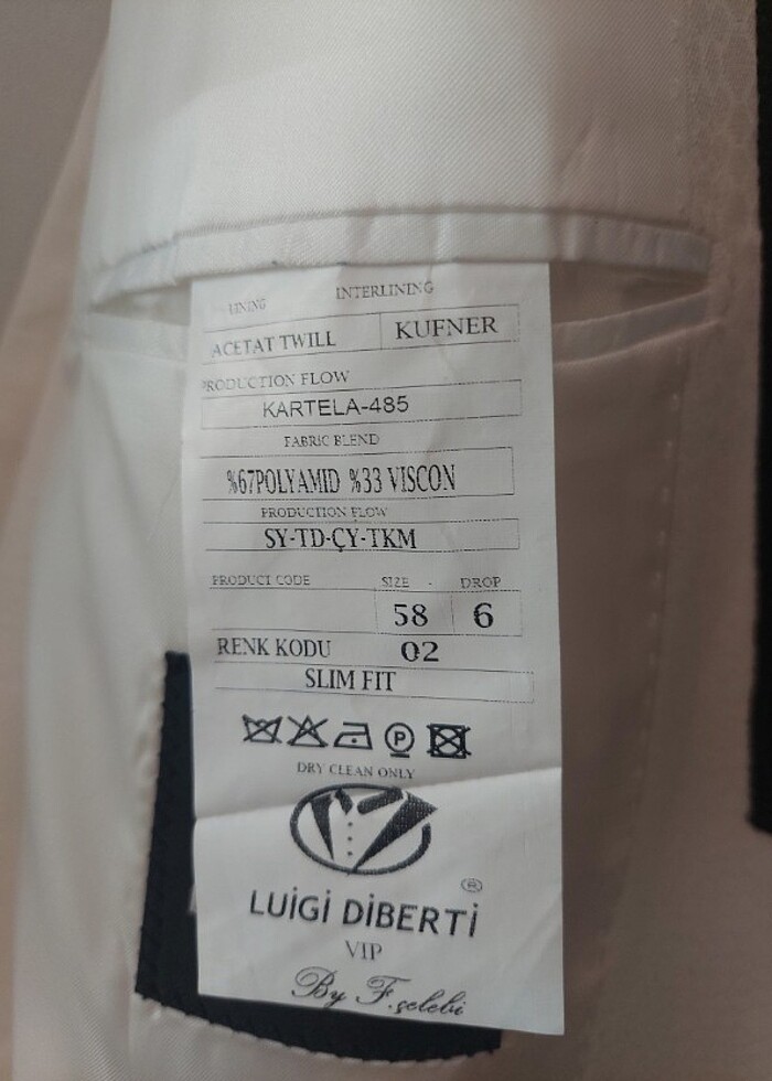 58 beden 6 drop smokin sıfır gibi hasarsız deformesiz  - Görsel 2