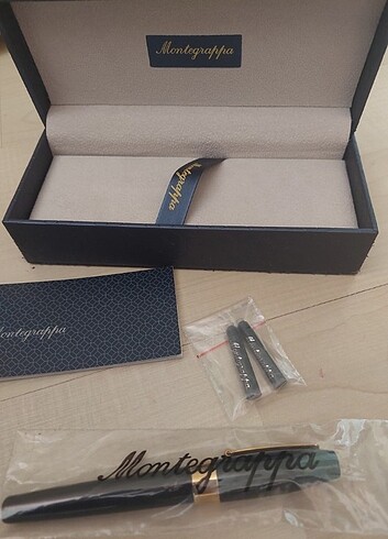  Beden Renk Sıfır montegrappa dolma kalem yedek kartuş ve sertifika mevcut 