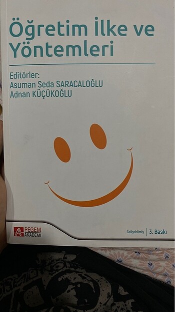 Eğitim bilimleri kitabı çok az kullanılmış temiz