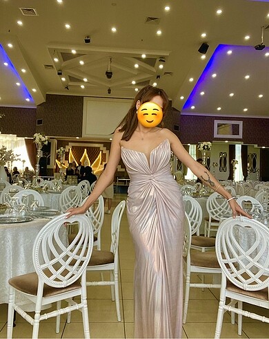 38 Beden çeşitli Renk Gece Elbisesi