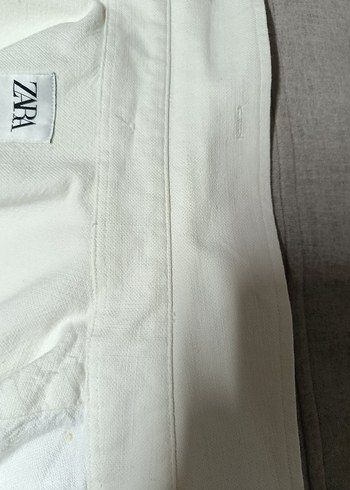 3xl Beden beyaz Renk Düğmeli Beyaz kışlık keten Gömlek