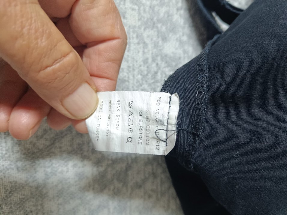 Düğmeli Siyah Kadın Mini Salopet Elbise - Görsel 3