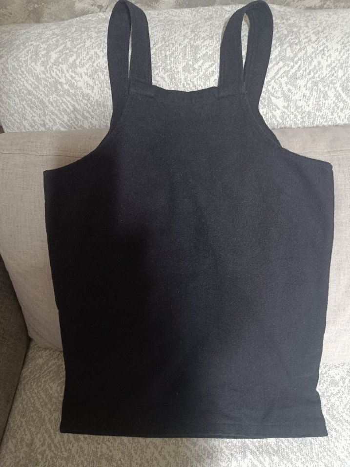 Siyah kaşe slopet etek - Görsel 5