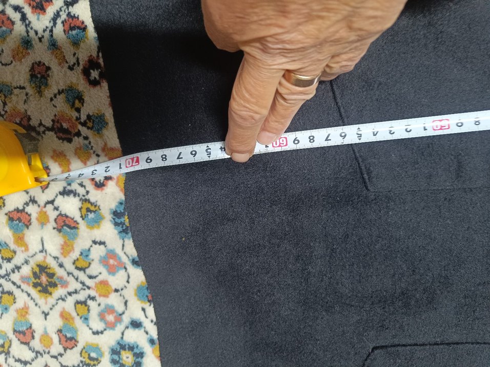 Siyah kaşe slopet etek - Görsel 4