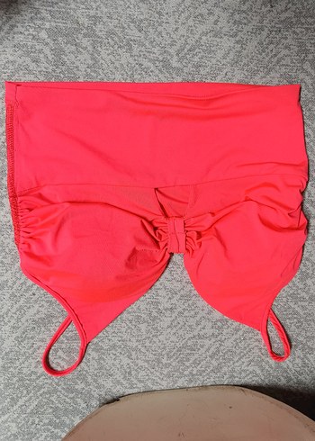 Pembe Pilili Mini V Yaka Büstiyer - Görsel 4