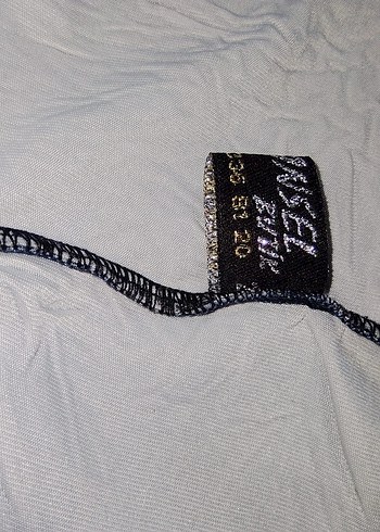38 Beden Gri yeni bayan tankini
