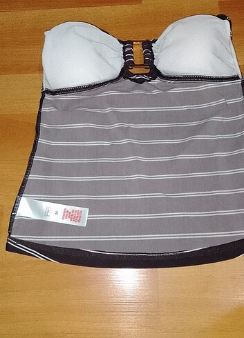 xs Beden kahverengi Renk Bayan tankini yeni