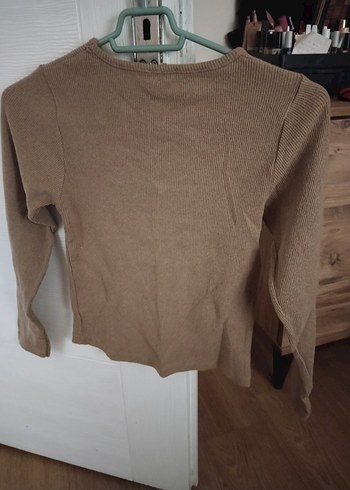 Bej Triko Kadın Kazak - Görsel 3