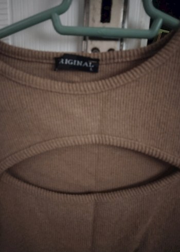 Bej Triko Kadın Kazak - Görsel 2