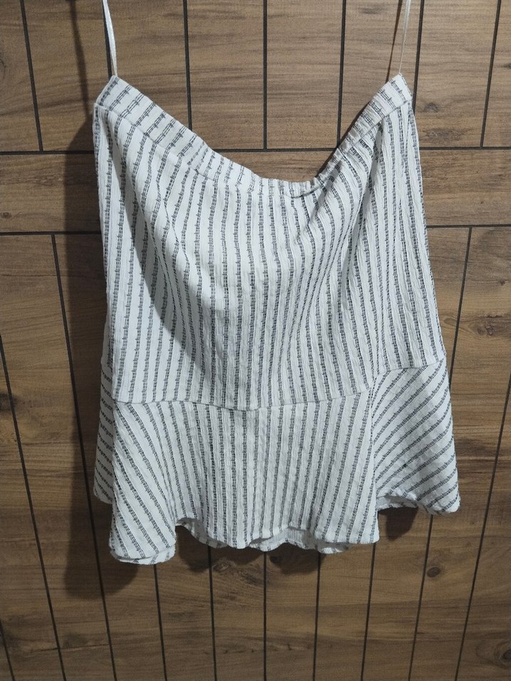 çizgili kloş etek - Görsel 5