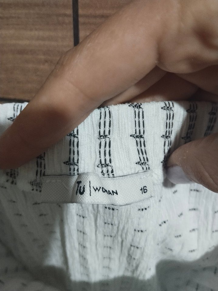 çizgili kloş etek - Görsel 4