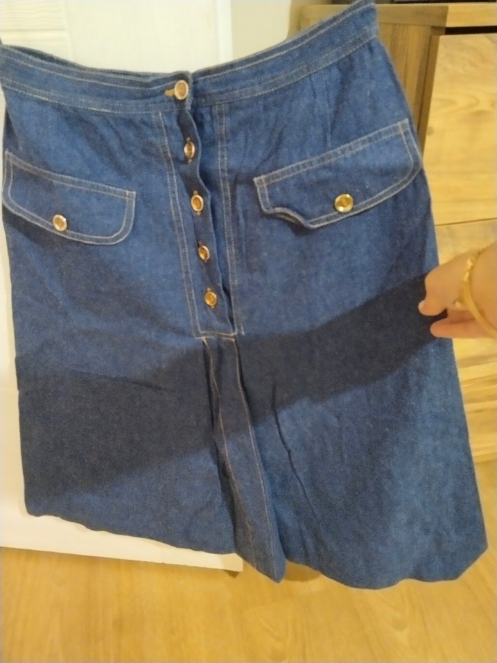 çan model Jean etek - Görsel 2