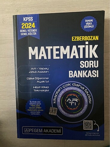 Pegem ezberbozan matematik