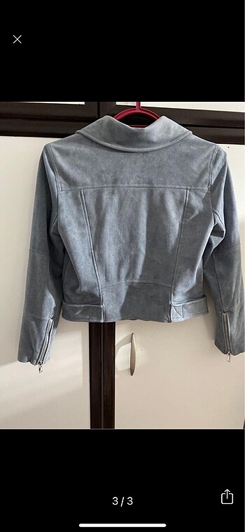 H&M H&M marka Suet seket sayılı kullanıldı sorunsuz gri mavi bir ren