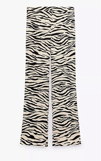 xs Beden çeşitli Renk Zebra desenli satan pantolon