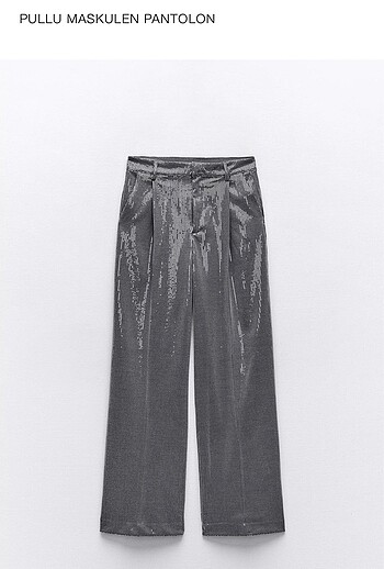 Zara payetli pantolon
