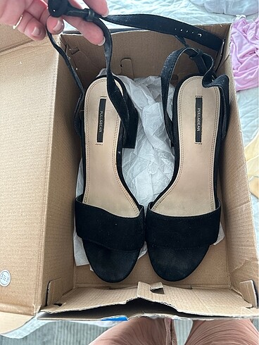 37 Beden Pull&Bear 37 numara sandalet