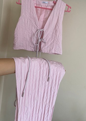 Addax Pudra Pembe  İkili Takım - Görsel 3