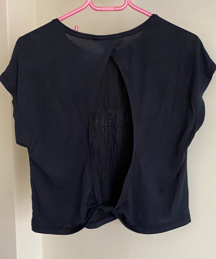 Kolsuz Spor Yoga Tişört - Görsel 3