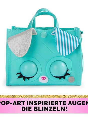 Mavi turkuaz purse pets Çantası - Görsel 3