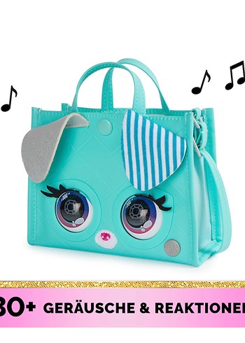 Mavi turkuaz purse pets Çantası - Görsel 4